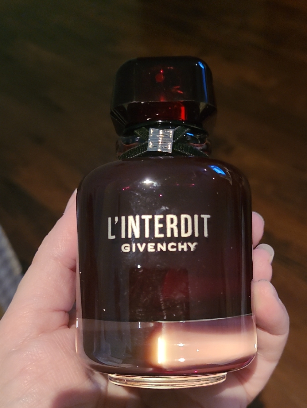 Givenchy L'Interdit Eau De Parfum- Deep Burgundy Glass